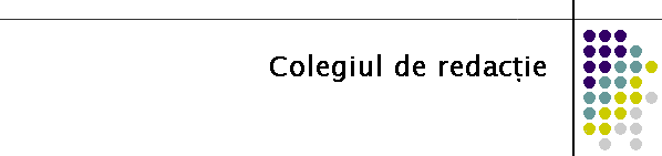 Colegiul de redacție